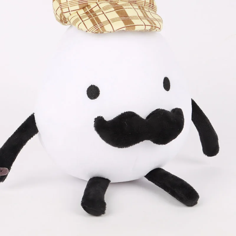 9.8 Inch Detective Egg Plush Game Stuffed Plushies Cartoon Doll Pillow For Fans Christmas Birthday Gifts