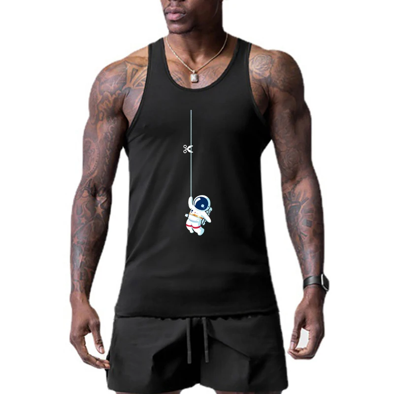 

Mens Training Workout Muscle Shirt Gym Bodybuilding Fitness Running Sport Vests Mesh Breathable Quick Dry Sleeveless Tank Tops