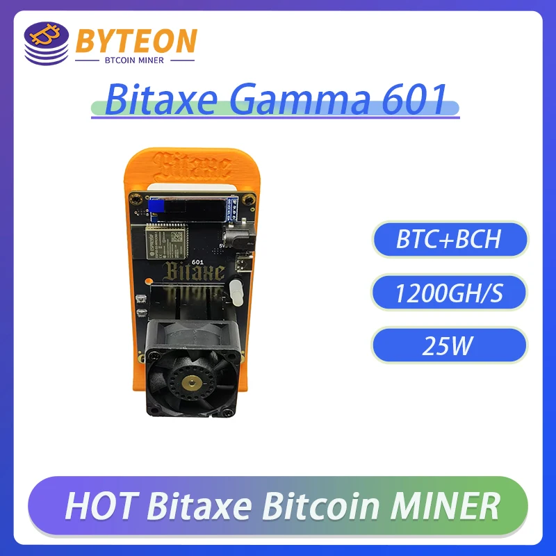 

Биткойн-майнер BTC Miner Крипто Bitaxe Gamma 601 1,2TH/S