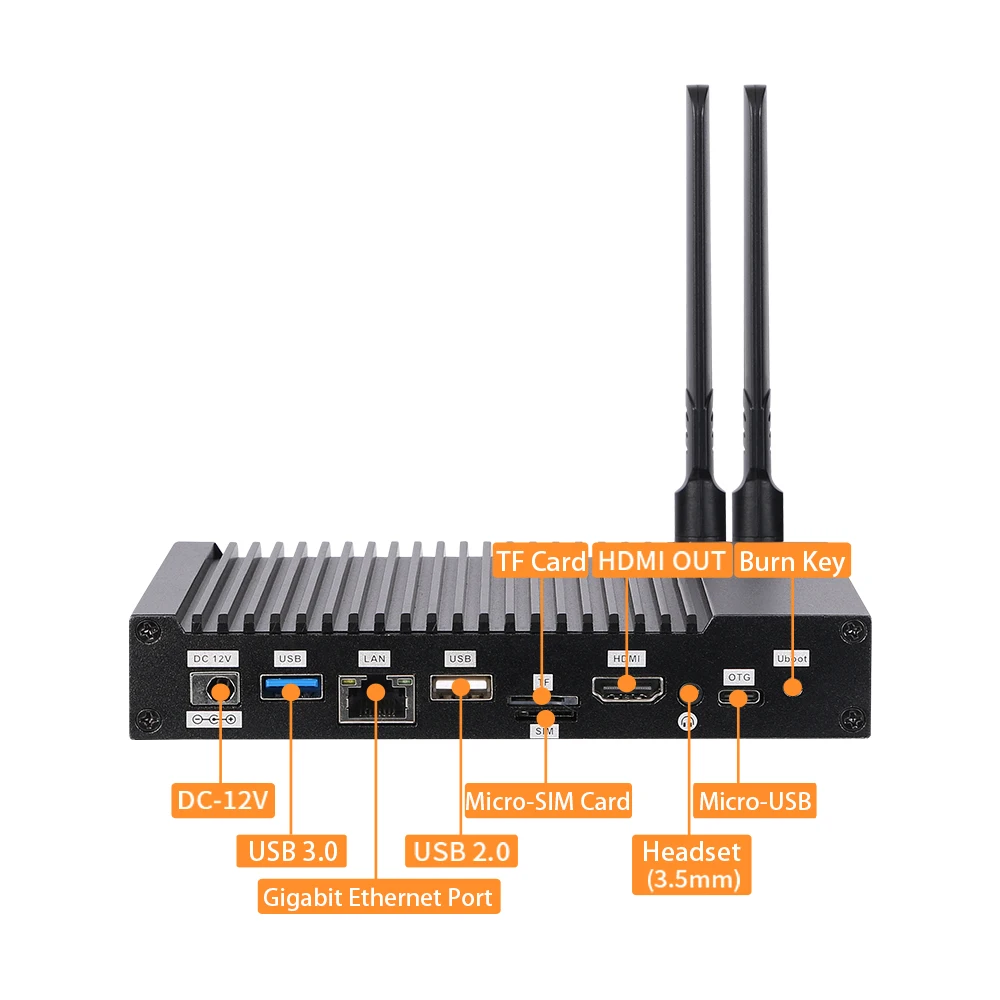 Liontron-Mini PC SBC, ordinateur monocarte, boîtier en alliage d'aluminium, technologie WiFi, technologie EMMC 128G, DDR4, Amlogic S905D3, 4G