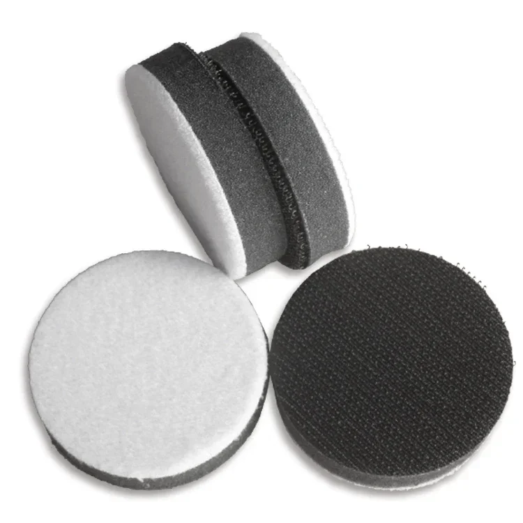 Soft Foam Interface Sander Backing Pad, Polimento Pad para Hook Loop, Disco de lixamento, Lixa Ferramentas Abrasivas, 2 polegadas, 50mm, 2 pcs