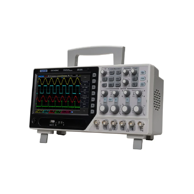 Hantek DSO4084C DSO4104C DSO4204C DSO4254C 4 Channel Digital Oscilloscope With 1CH Arbitary Function Waveform Generator