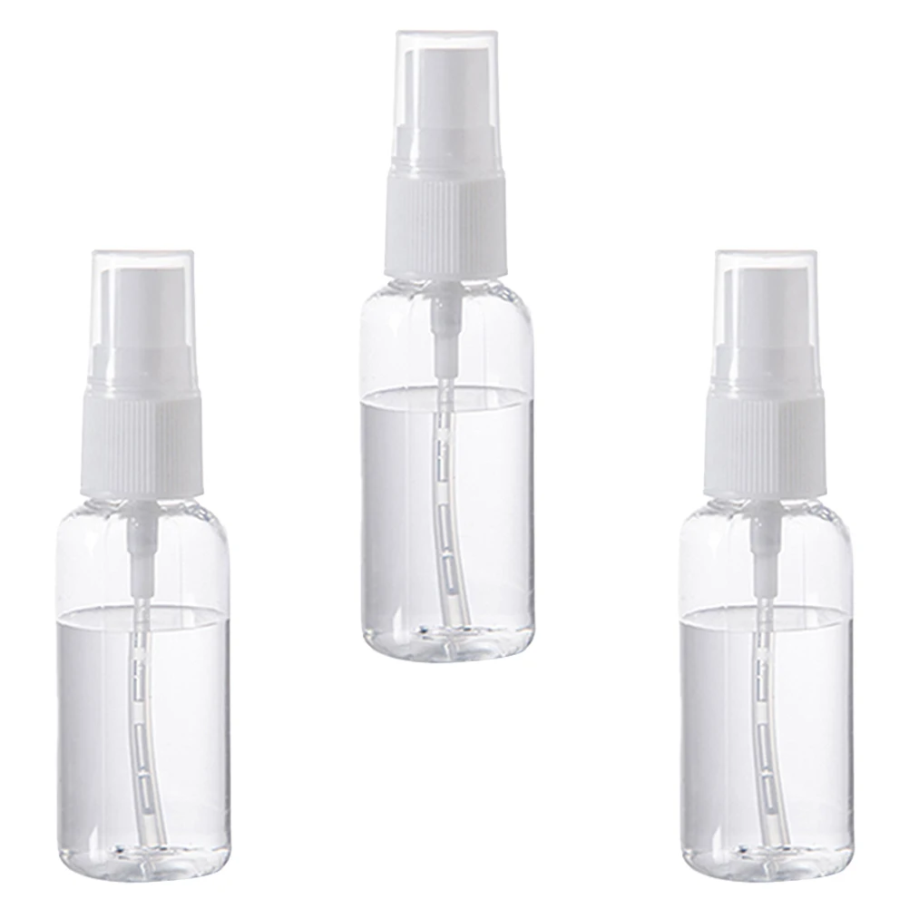 

3 Pcs Lightweight Compact Leakproof Spray Bottles Refillable Portable Travel Disinfectant Empty Sprayers For Outdoor Use