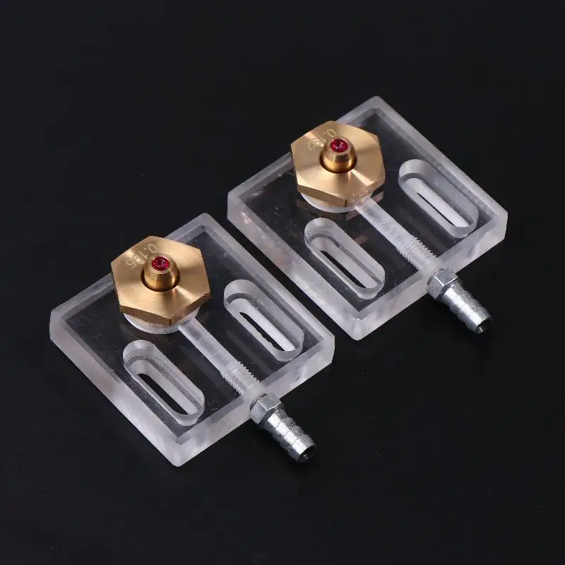 Ruby Water Nozzle EDM Guide – 0.192/0.195mm Molybdenum Wire Cutter Part with Cooling Plate