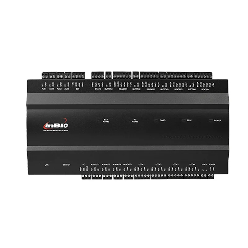 ZK Inbio460 لوحة تحكم الوصول TCP/IP USB نظام التحكم في الوصول ببصمة الإصبع 4 أبواب اتصال منتج أمان البيومترية #3