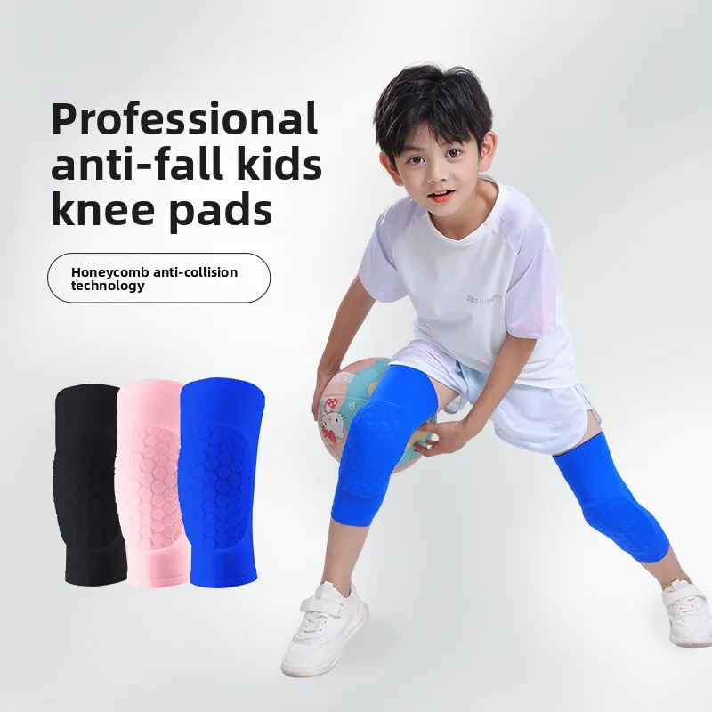 Kids' Anti-collision Basketball Knee Pads - Professional Sports Knee Protection for Boys and Girls, Ideal for Soccer and Other
