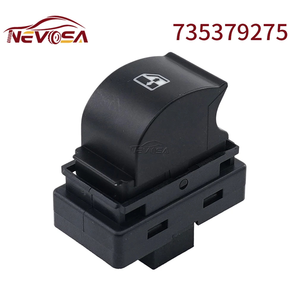 

NEVOSA 735379275 For 2007 2008 2009 2010 2011-2015 Fiat Linea 100157737 Car Electric Power Window Master Switch Single Button