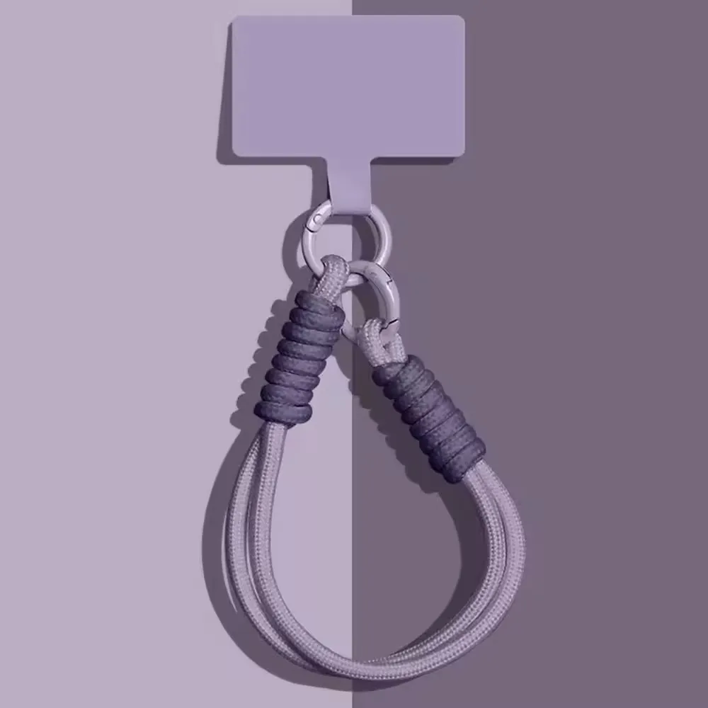 Solid Color Mobile Phone Anti Loss Bracelet Lanyard