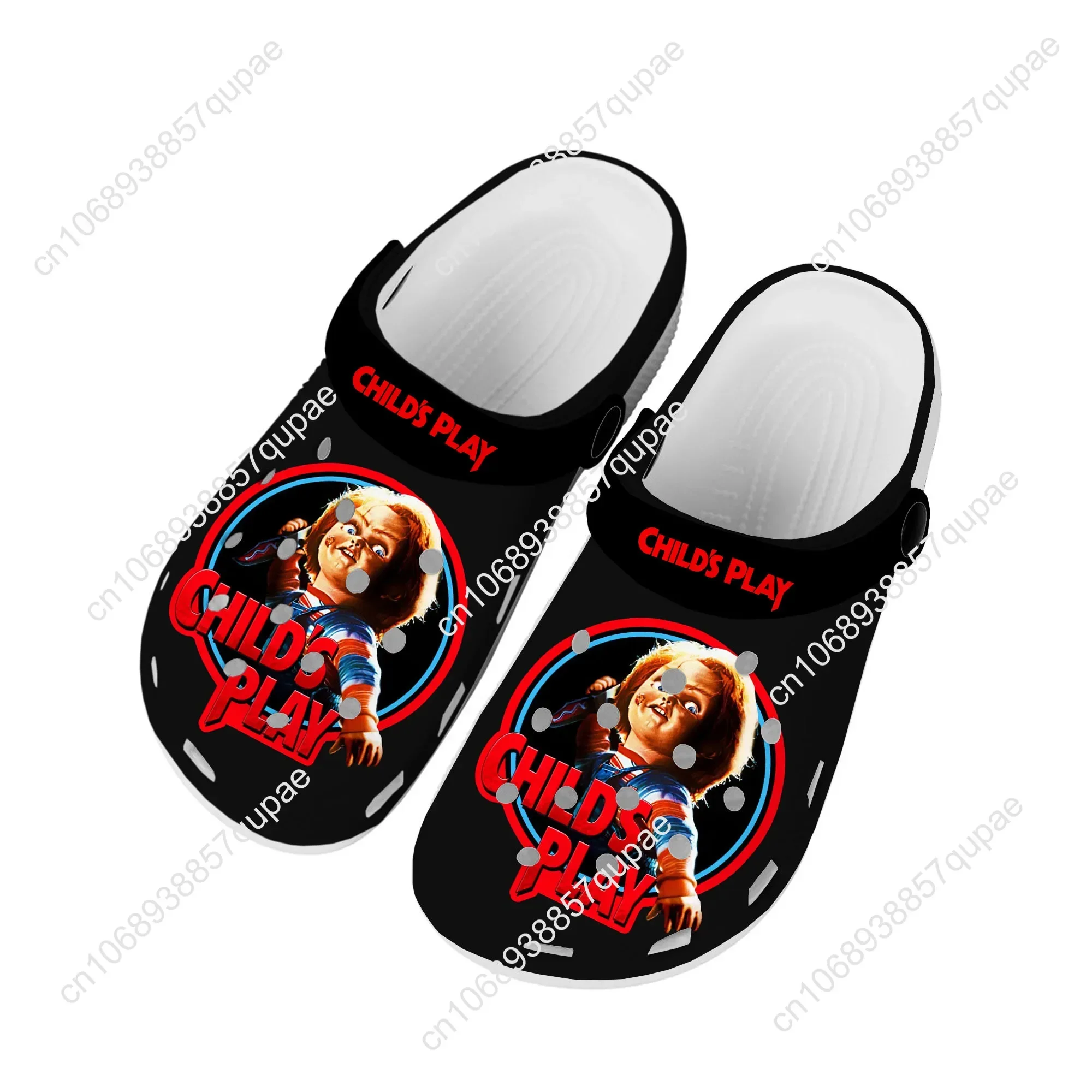 Horror Movie Childs Play Chucky Home Clogs Custom Water Shoes Men Women Youth Boy Girl Shoe Garden Clog Beach Hole Slippers