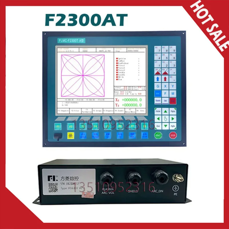 CNC F2300At F2300A Controller Flame Plasma Gantry Cutting Machine Operating System