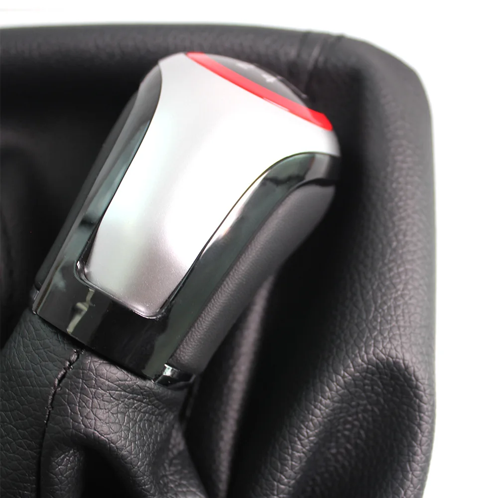 مقبض ناقل الحركة اليدوي 5 سرعات وحذاء الغبار لسكودا اوكتافيا 2 A5 A6 2004-2012 - رافعة نقل، ملحقات سيارة متينة