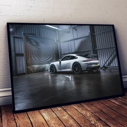 Luxury Performance Car Classic Sports Car 911 GT3 Series Canvas Print Posters For Room Living Art Home Wall Decor Modern Picture