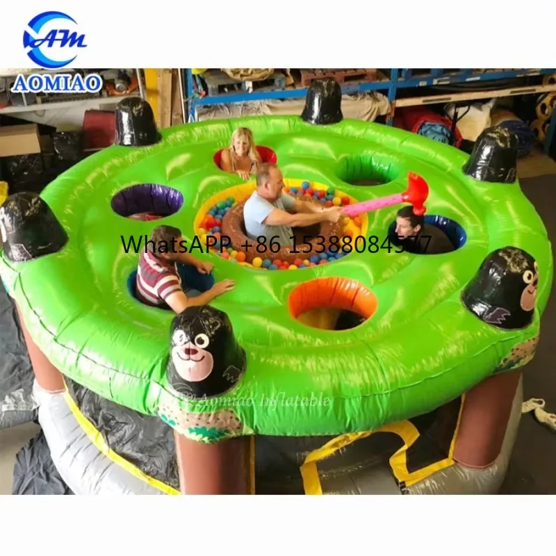 

Popular Interactive Human Whack a Mole Inflatable Whack for Kids and Adults