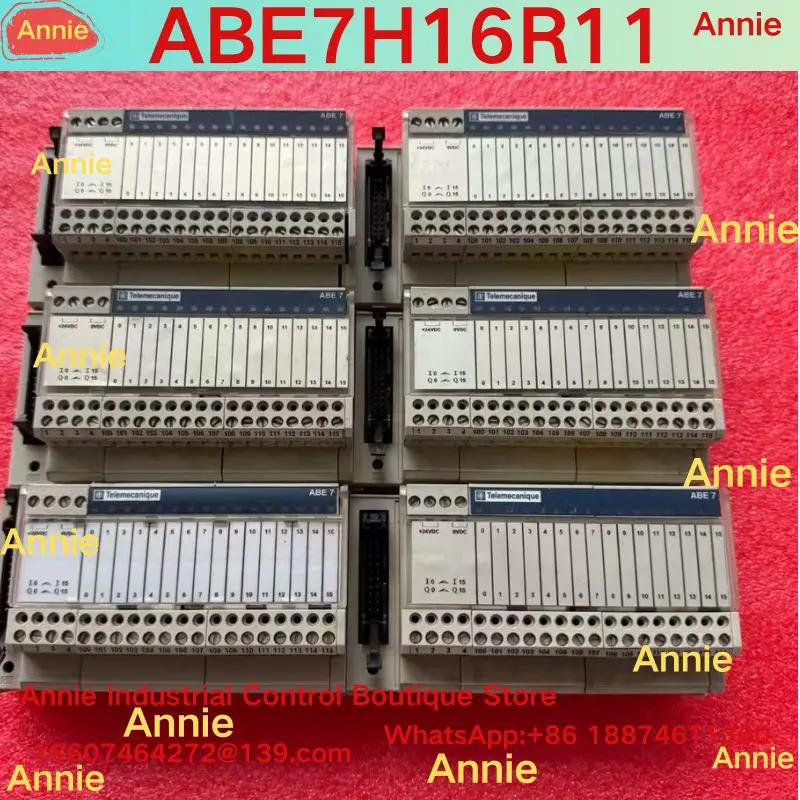 

Second-hand test OK PLC wiring module ABE7-H16R11