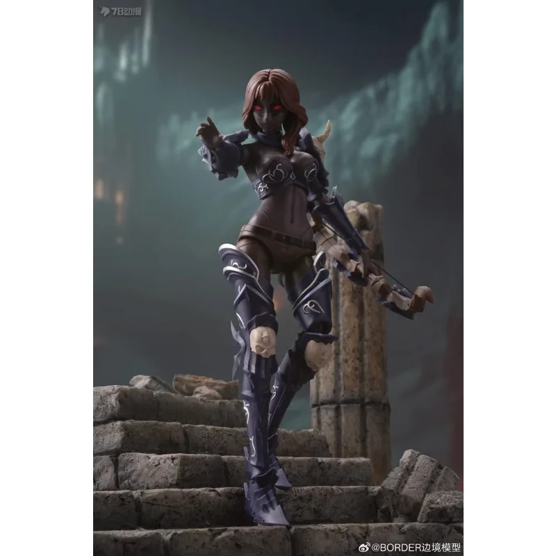 BORDER オリジナル組立シリーズ ボーダー組立 BA-002 ヘルナイトヒル 接着剤不要のプレコートジョイント可動式 モデルを組み立てる