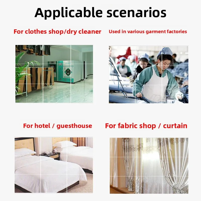 110V/220V 1200W Industrial Steam Irons Electric Irons 3L Tank Portable Handheld Iron for Home Clothing Store Dry Cleaning Shop