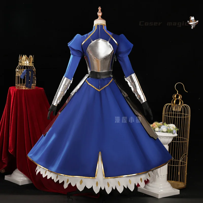 Disfraz de Fate/Grand Order Saber Altria Pendragon, uniforme para Halloween, carnaval, fiesta, Navidad, juego de rol, ropa