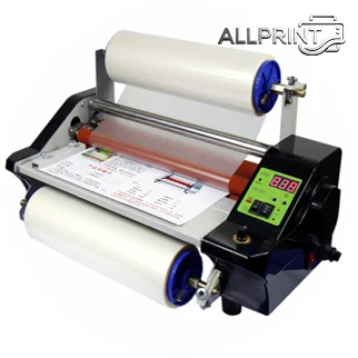 Wide Temperature Range 0-200°C Desktop Laminator Adjustable Laminating Speed Small Commercial Lamination Device