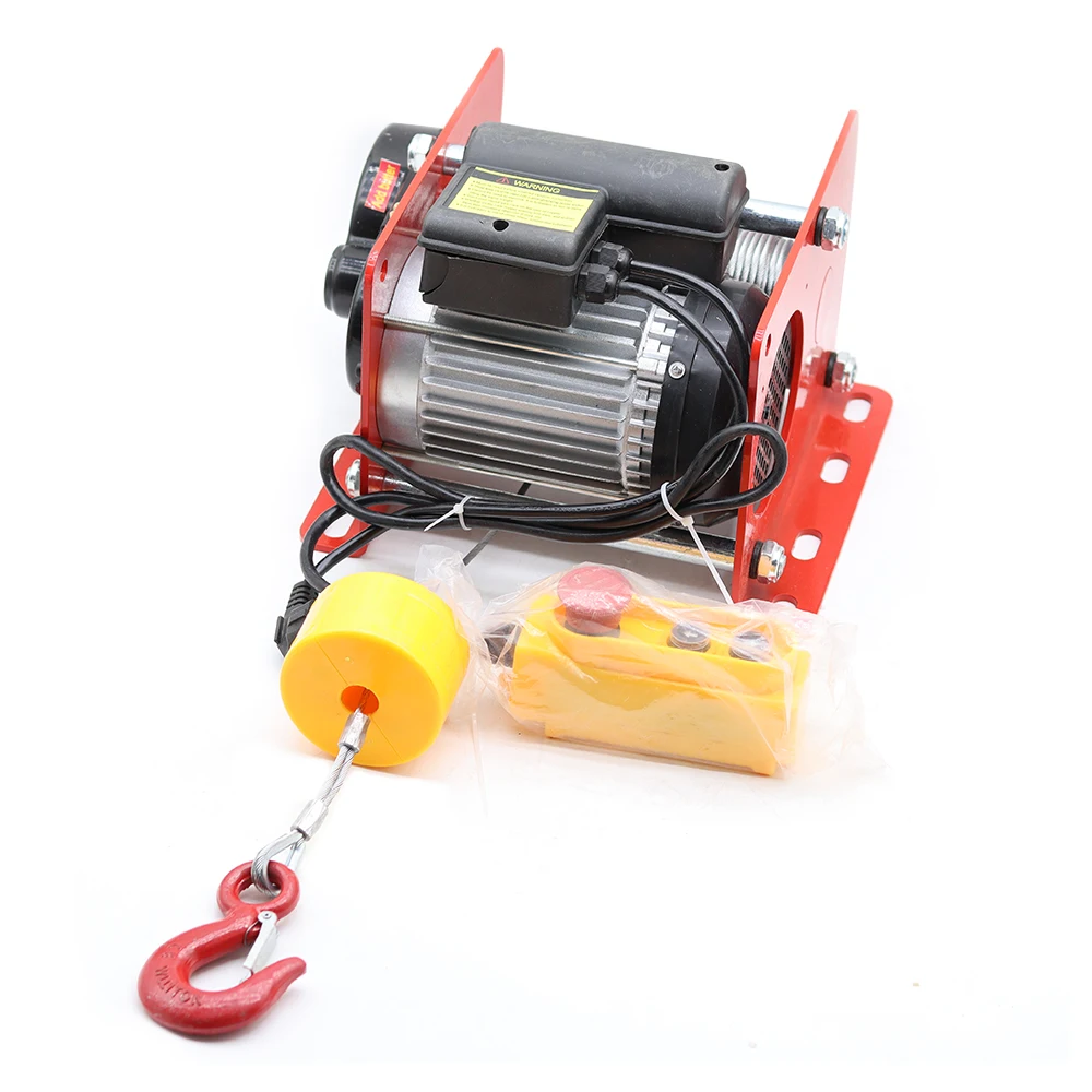 Mini Hoist Electric Hoist 200-400kg German Type Hoist Crane Household Decoration Multi-Function Building Electric Hoist