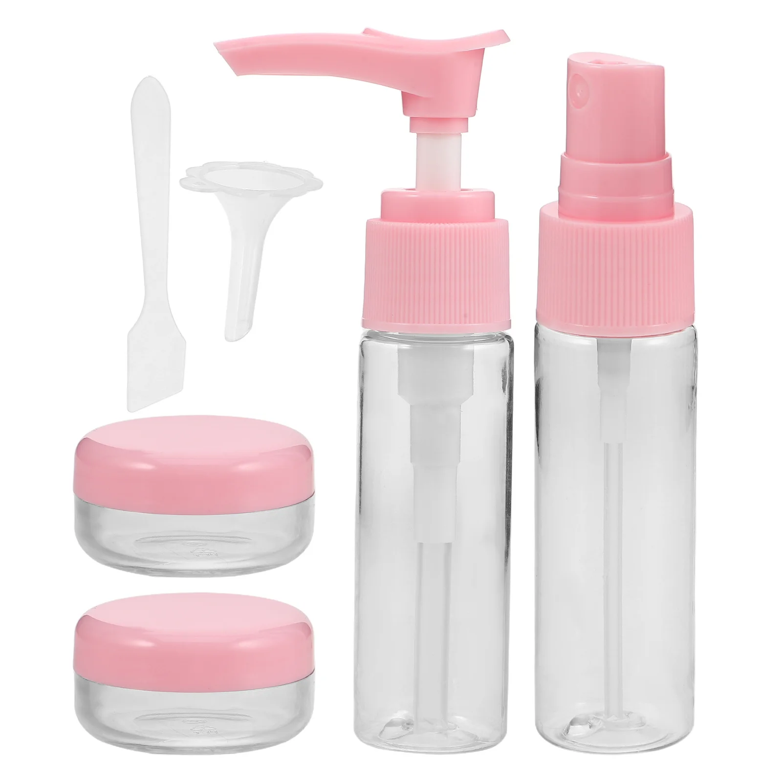 

1Set Travel Spray Bottles Portable Refillable Mini Plastic Spray Bottle Face Mist Hair Perfume Moisturizer Containers