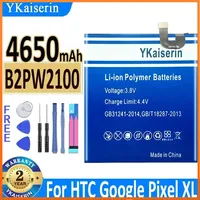 YKaiserin Battery B2PW4100 B2PW2100 Battery for HTC Google Pixel/for Nexus S1 /Pixel XL /for Nexus M1 Batteria + Free Tools