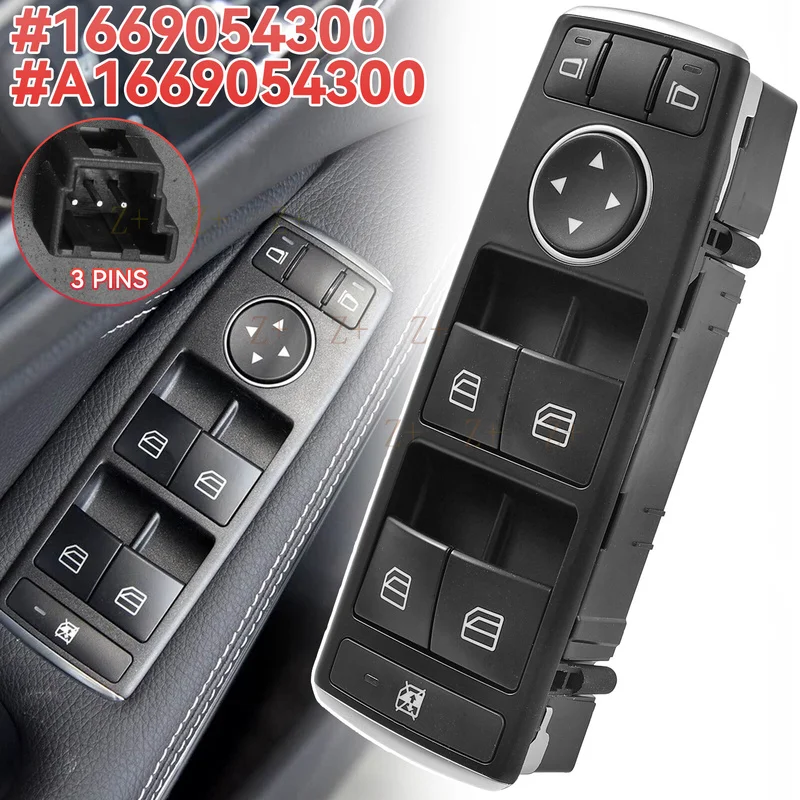 Z+  Power Window Control Switch for Mercedes A Class CLA250 GLA250 ML350 1669054300