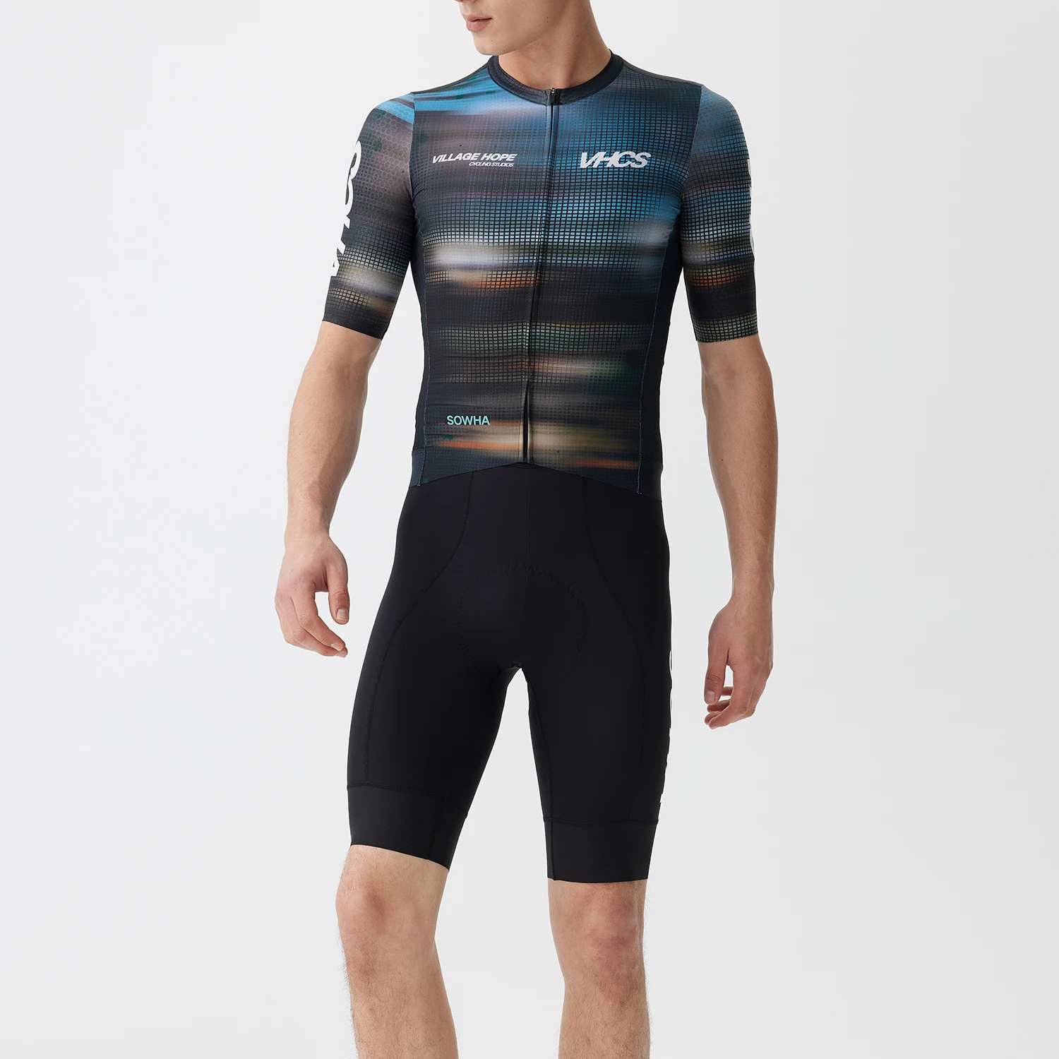 

VHCS 2026 Новые мужские летние легкие велосипедные майки с коротким рукавом, аэродинамический крой, быстросохнущая и дышащая ткань