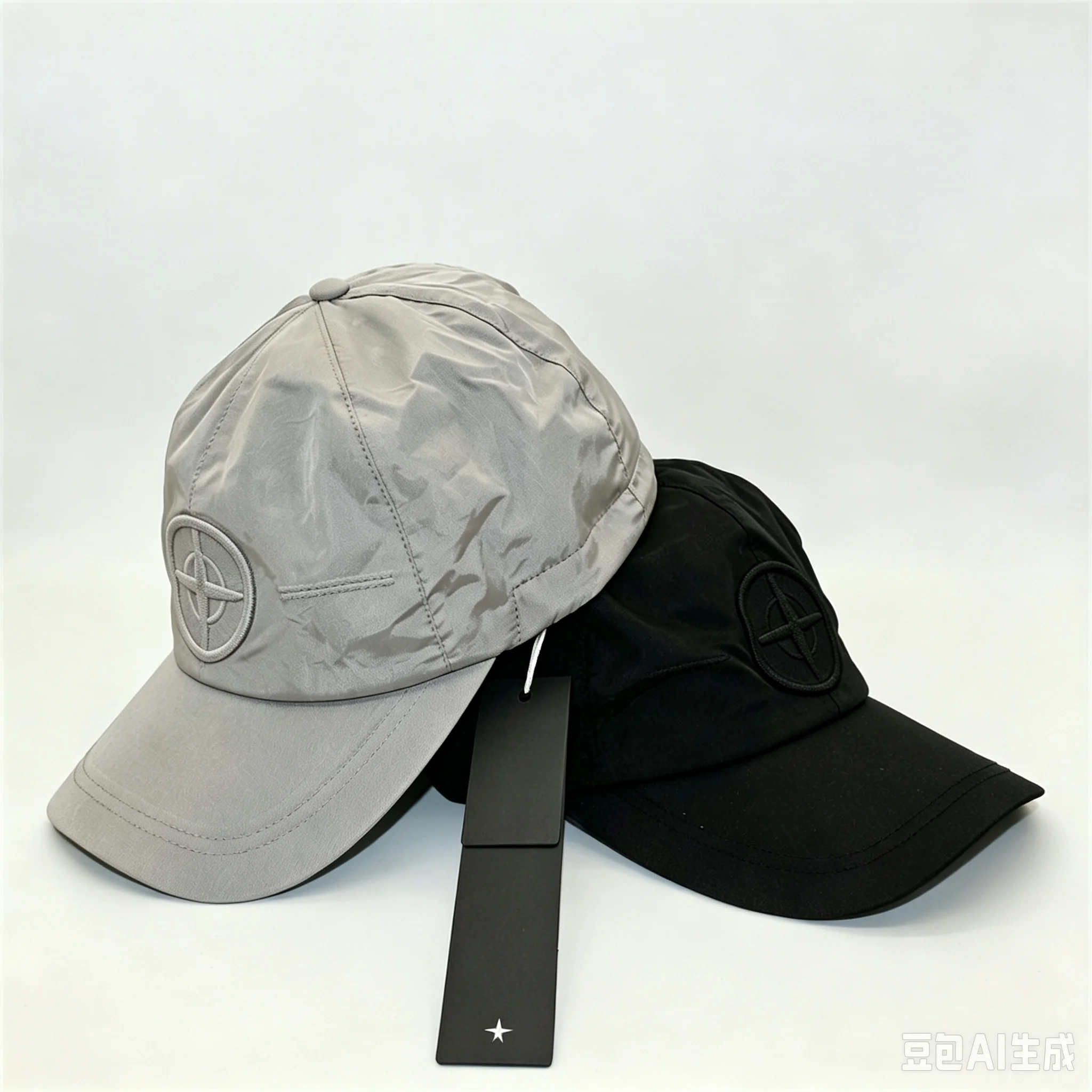 Stone Quick-drying Soft-brimmed Embroidered Baseball Cap for Men and Women, Outdoor Cycling Sun Hat