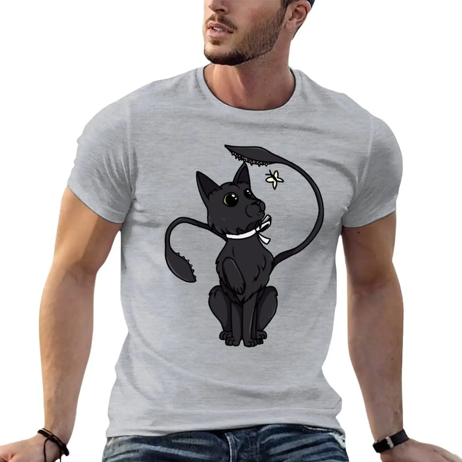 Displacer Beast Kitten T-shirt quick-drying funnys men workout shirt