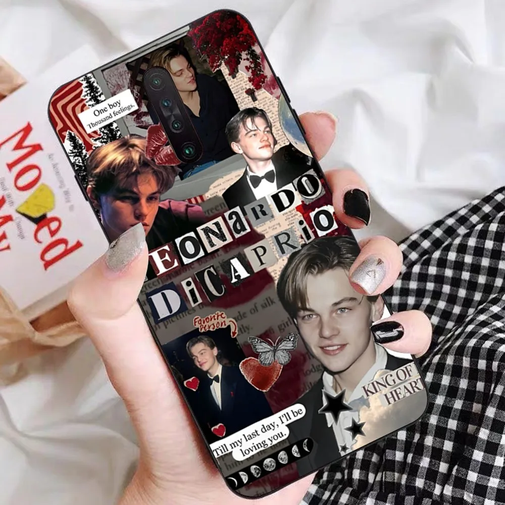 Star Teenage Leonardo DiCaprio Phone Case For Redmi 5 6 7 8 9 10 Plus Pro 6 7 8 9 A GO K20 K30 K40 Pro Plus F3 Fundas