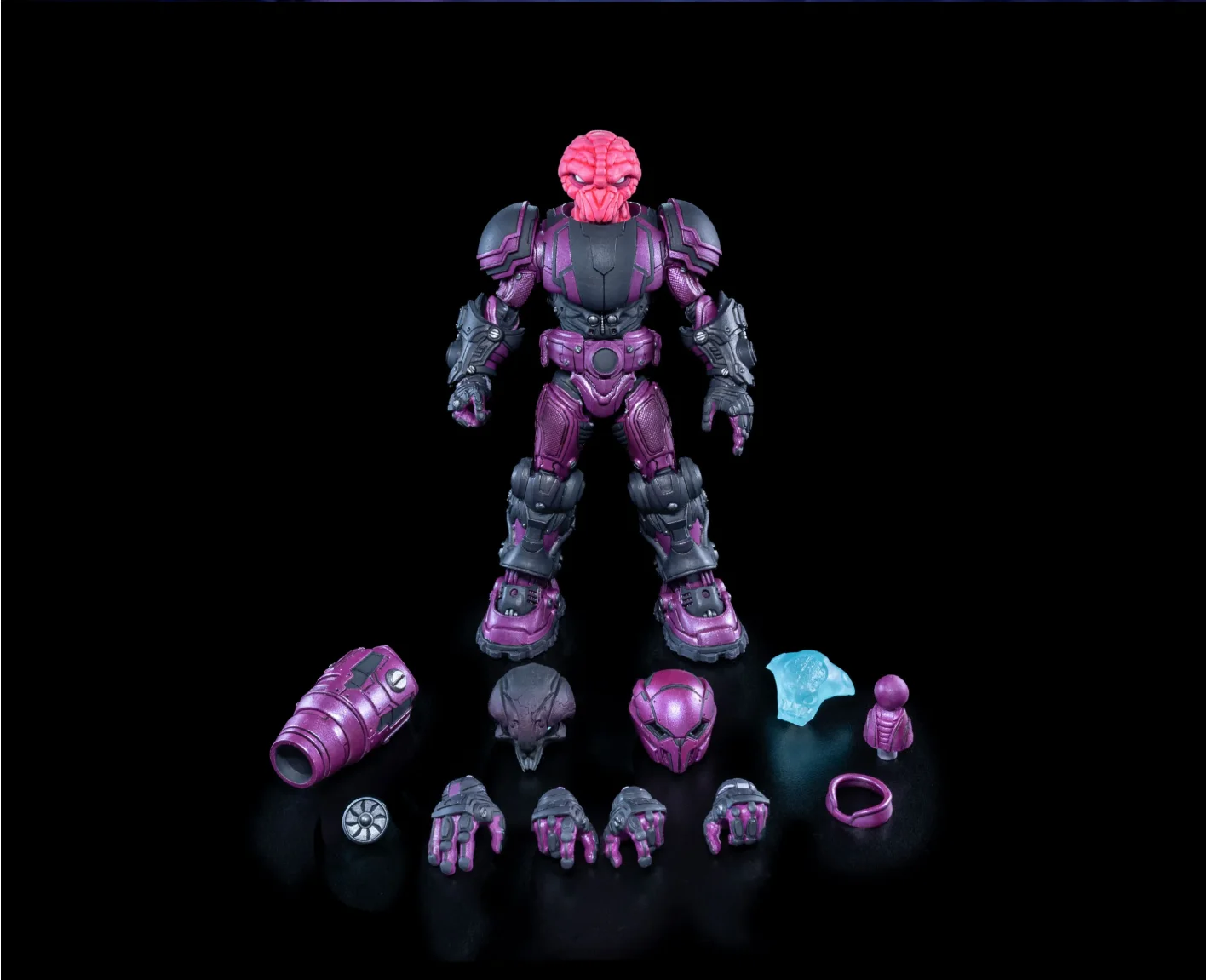 In Stock Four Horsemen Infinite Legions Phanost Glyos Compatible 7Inch Sci-Fi Action Figure Collectible Toy