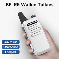 2PCS BaoFeng BF-R5 Mini Walkie Talkie FRS USB Charger 16Channels UV-5RH Portable Two Way Radio For Camping Hiking for Kid Gift
