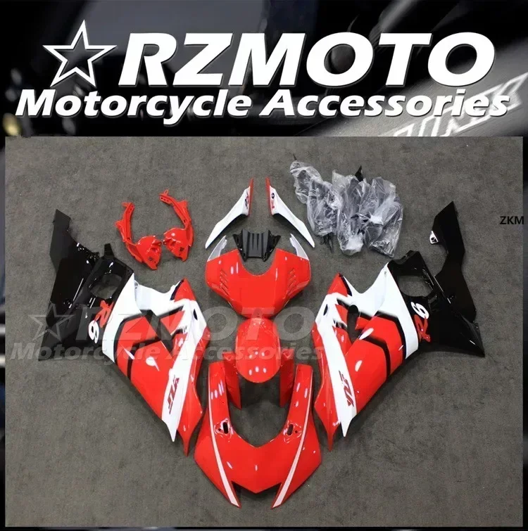 

4Gifts New ABS Motorcycle Fairings Kit Fit For YAMAHA YZF R6 2017 2018 2019 2020 2021 2022 2023 Bodywork Set Red White