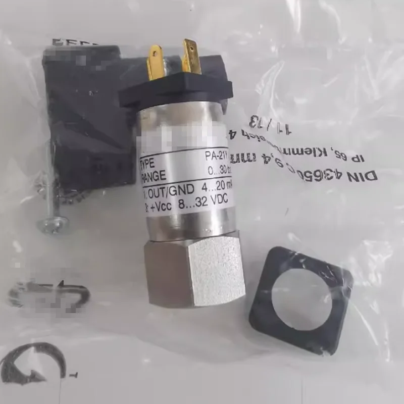 

PA-21Y/25bar PA-21Y/30bar PA-21Y/100bar Pressure transmitter G1/4" male thread mpm393 electrical connector 4-20mA output