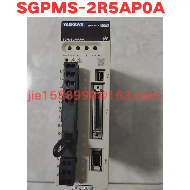 Used Servo Driver  SGPMS-2R5AP0A   Normal Function Tested OK