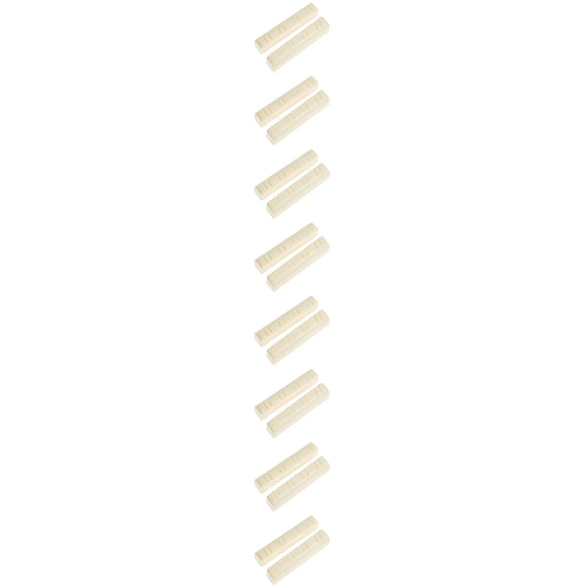 

8pcs 8 Pack Replace Mandolin Nut Wide Neck Parts Bone for Accessories ABS Replacement