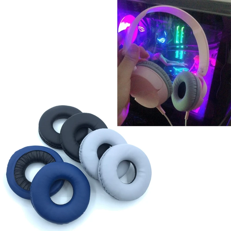 Bantalan bantalan telinga HeadBeam yang nyaman untuk Headphone WH-CH500 ZX3 Lembut untuk Dipakai