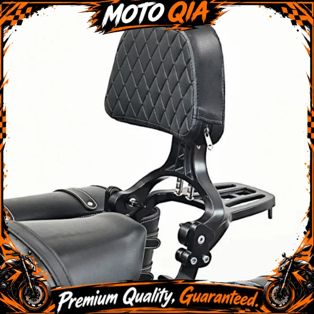 【High Quality】Folding Backrest and Rear Rack for ZONTES 125C Motorcycles - ZT C125 Backrest Accessories