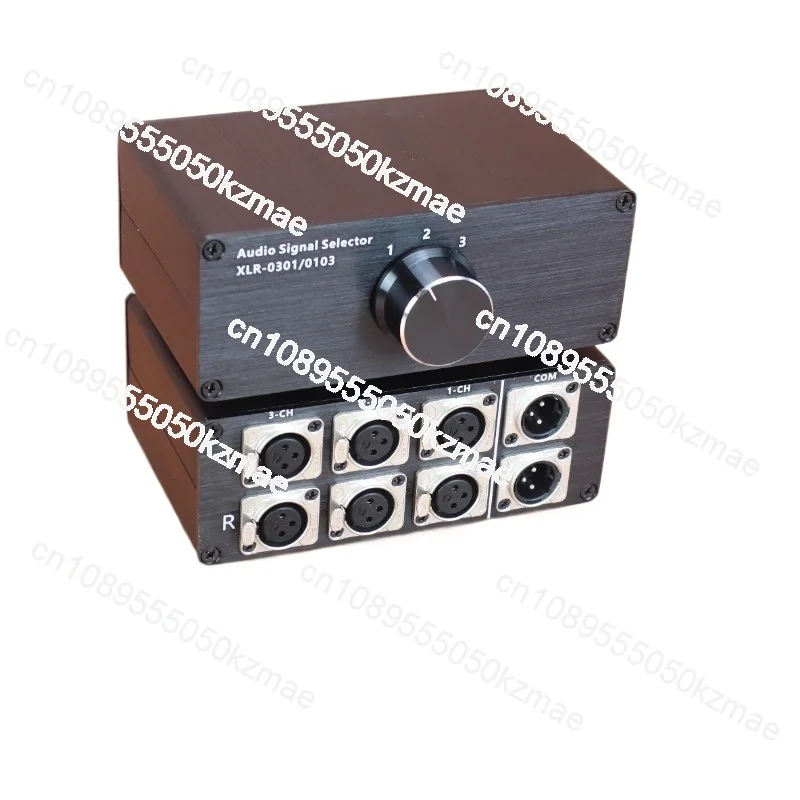 

Подходит для двухканального сбалансированного переключателя выбора звукового сигнала XLR, источника сигнала или переключателя выбора усилителя.