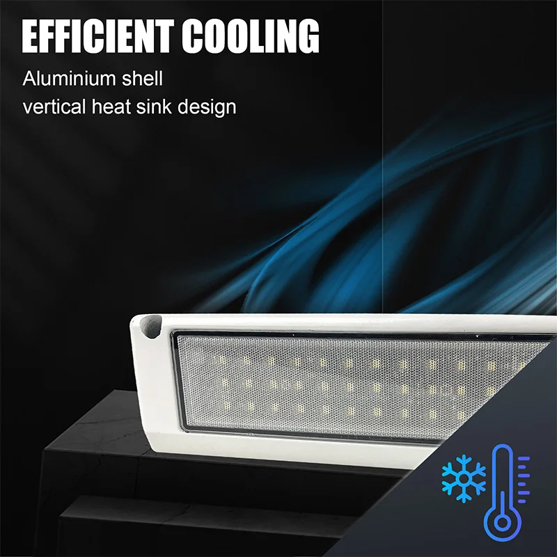 كامبر الشرفة ضوء 5 ''15 واط/9 بوصة 36 واط/13 بوصة 60 واط في الهواء الطلق 12 فولت LED RV المظلة أضواء لشاحنة RV مقطورة معدات التخييم المظلة سقف مصباح