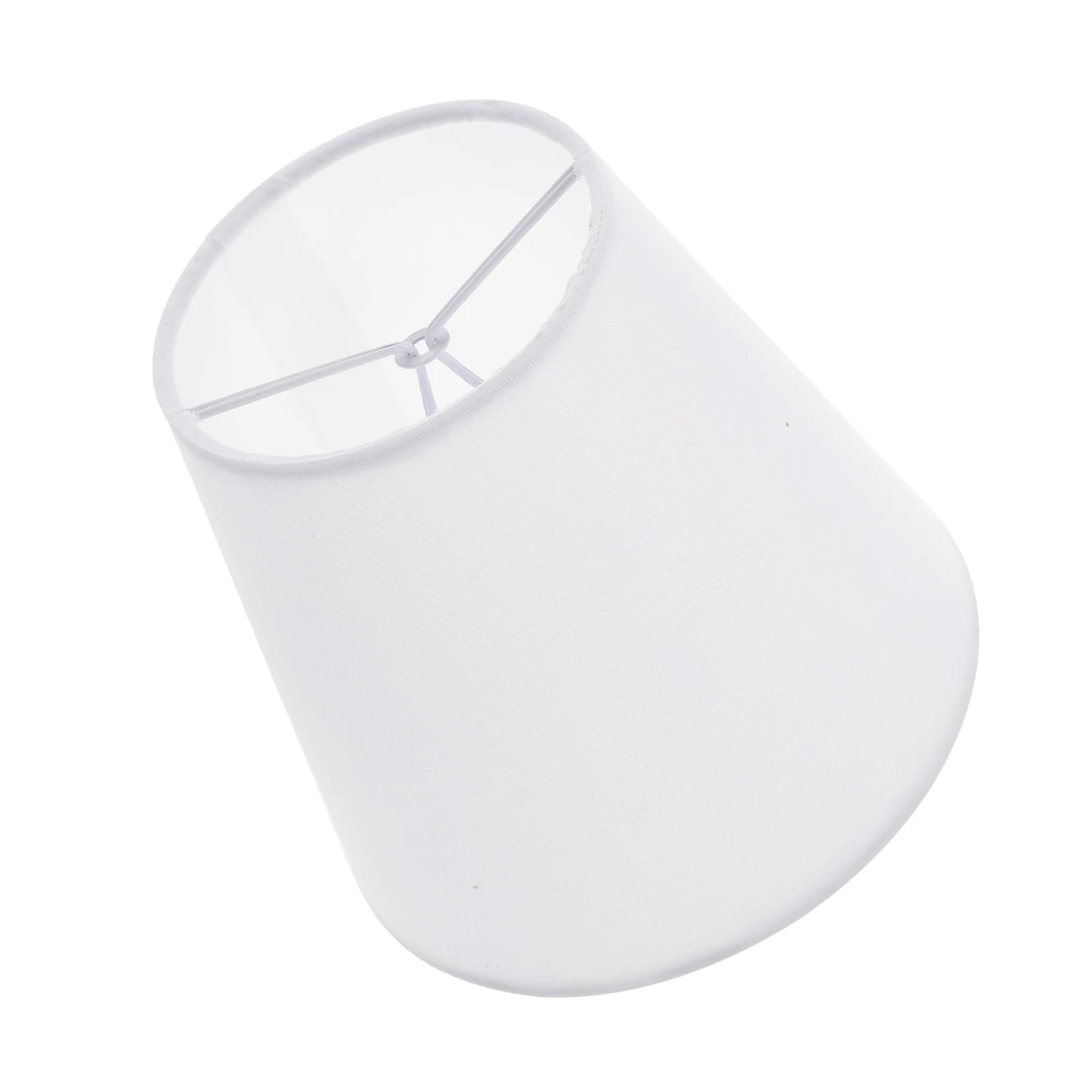 Modern Small Lamp Shades Clip on Bulb - Fabric Table Light Shade Replacement for Bedroom Living Room Eye Protection