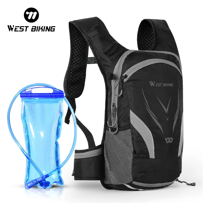 WEST BIKING Bicycle Bags Panniers Portable 16L Backpack Cycling Water Bag Outdoor Sport Climbing Hiking Pouch Hydration Backpack