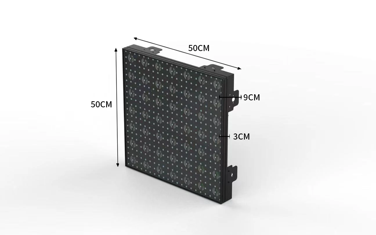 Professional Dj Equipment 7*7 Led Rgb matrix Beam Wash Dmx Stage Lighting Effect Led Display Screen Star Blinder Light