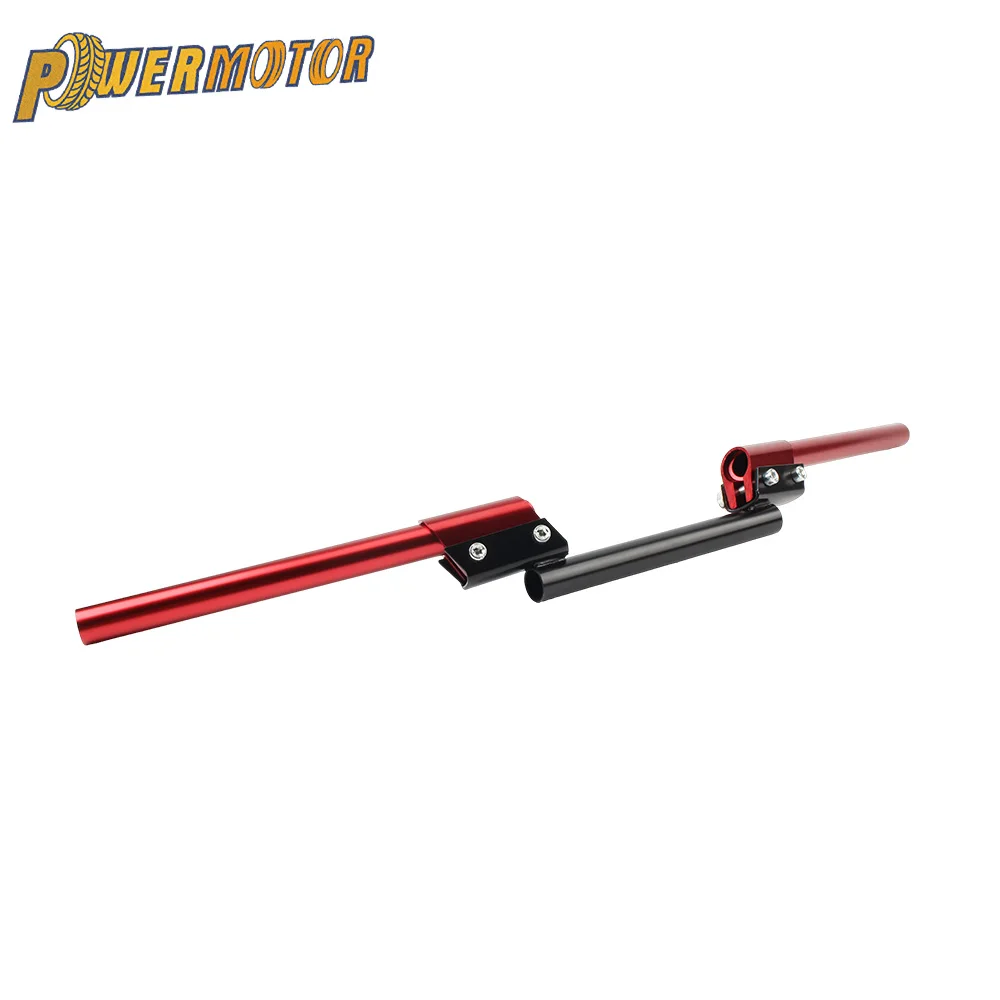 Universal Motorcycle Split 22mm Hollow Handlebar Adjustable Bike Modification Accessories Handle Adjustable Detachable