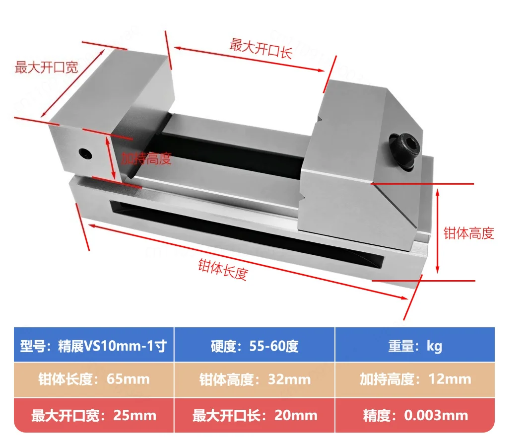 GIN-VS30 grinding machine batch 52910 quick action flat pliers VS10