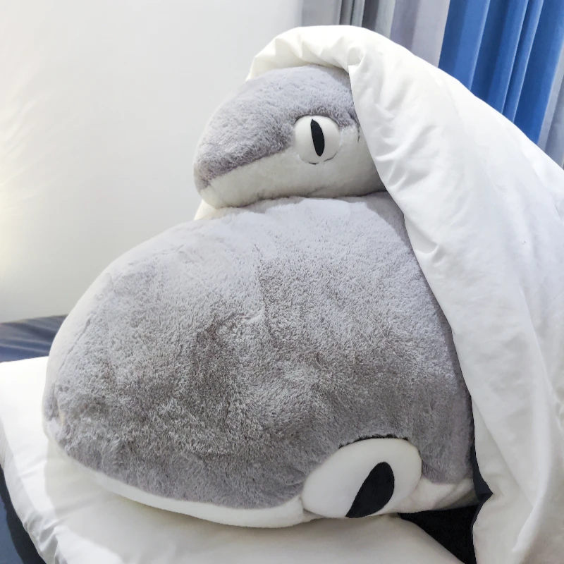 70cm Anime Plush Doll Kawaii Sharkitty Pillow Soft Stuffed Sleeping Cushion Xmas Children Anime Christmas Toy Gifts