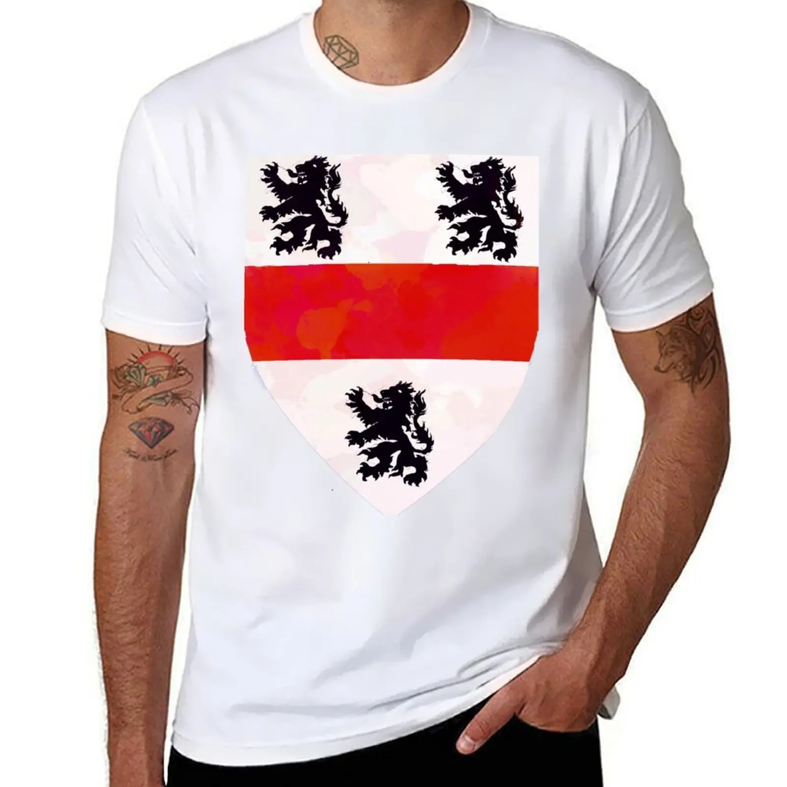 

Thorne Coat of Arms (Thorn) T-Shirt t shirt for man 100 percent cotton printed t shirts for man T-Shirt