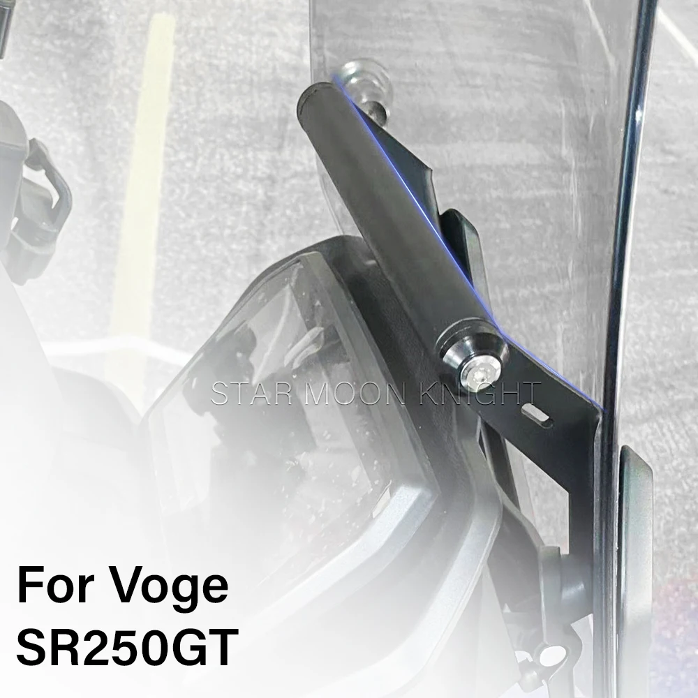 For VOGE SR250GT SR 250 GT 2023- Motorcycle Support Smart phone GPS Navigation Bracket Windshield Fairing Mount