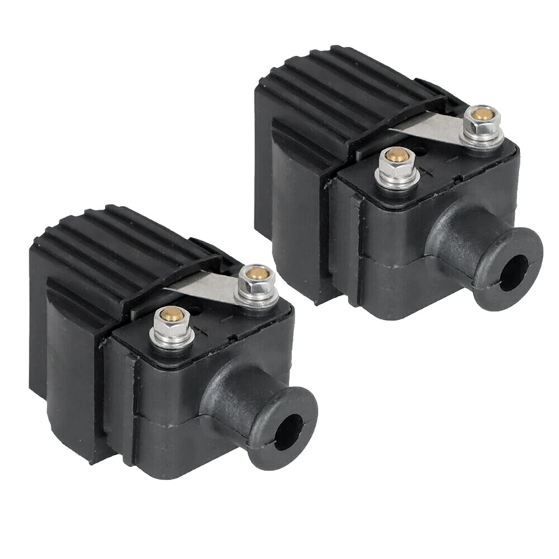 2Pcs Outboard Boat Ignition Coil 339-832757A For Mercury Mariner 6-225HP Engine 339-7370A13 339-835757A3 Sierra 18-5186 Part