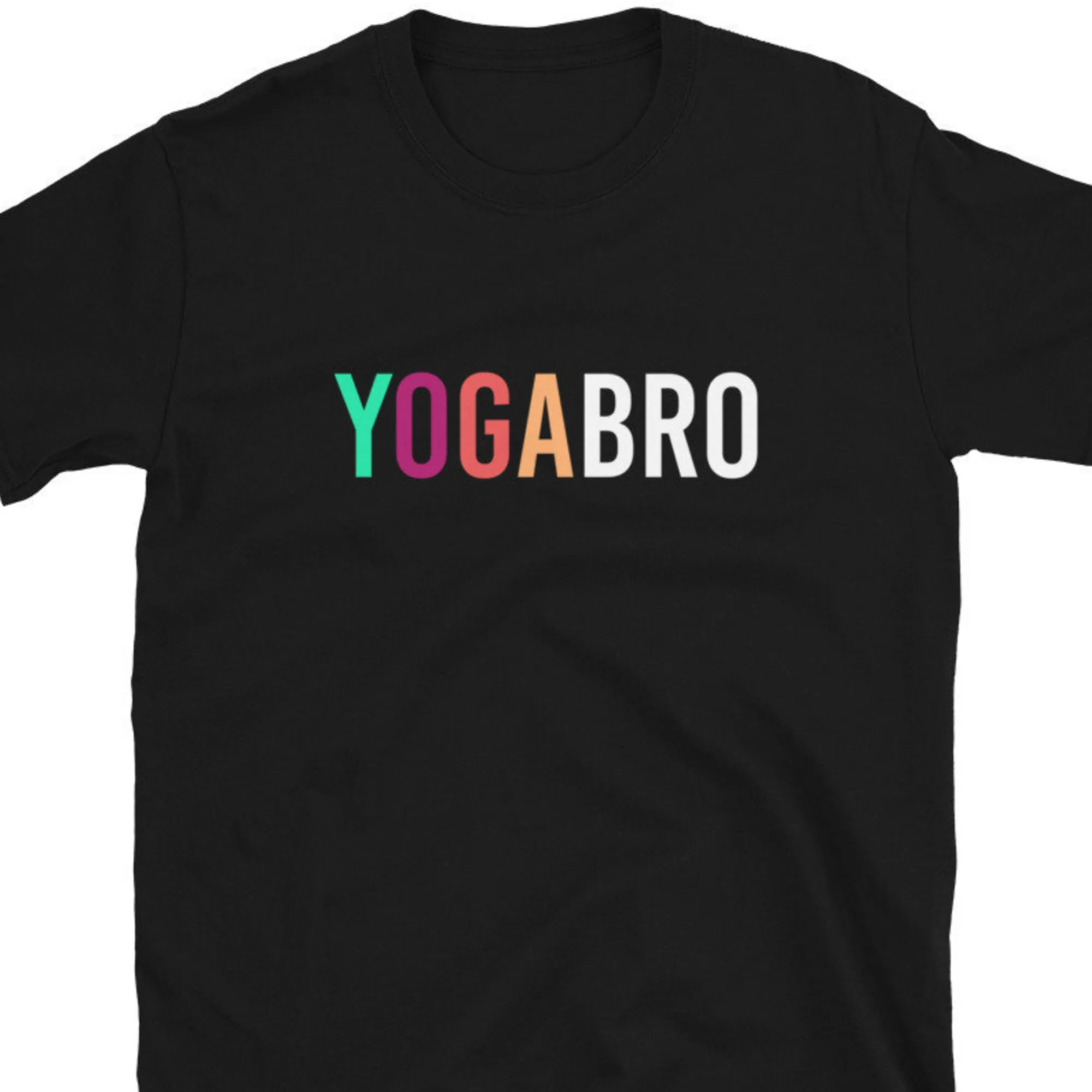 Yoga Bro Boyfriend Husband T Shirt Funny Teacher Yogi